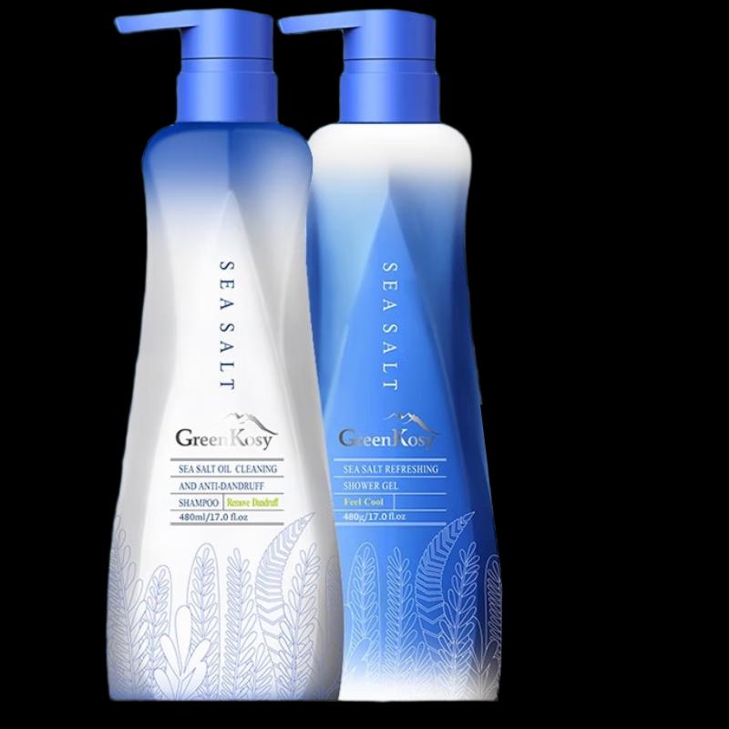Green Valley Sea Salt Shampoo & Shower Gel Set