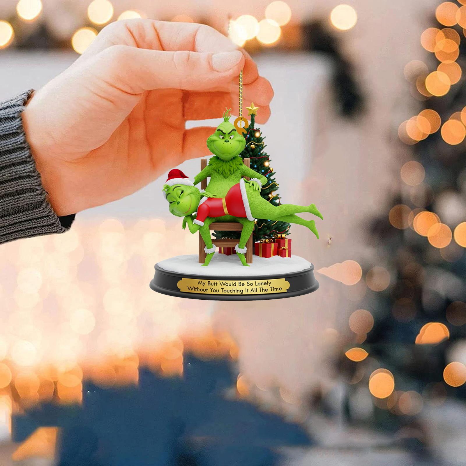 

Креативный праздничный 2D акриловый кулон Серия персонализированных украшений One Size