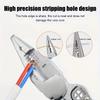 NEW 8-in-1 Multi-function Wire Stripper Electricians Voltage Testing Cable Cutting Scissors Crimping Pliers