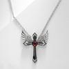 Angel Wings Pendant Necklace Cross Jewelry Accessories Anniversary Party Banquet Gifts