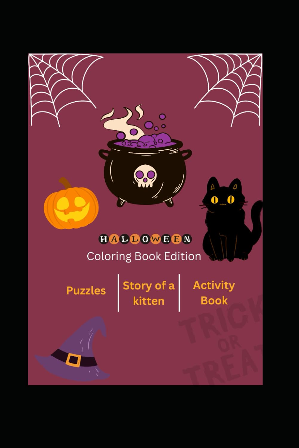 Misty and the Magical Halloween: Coloring Book and Activities
