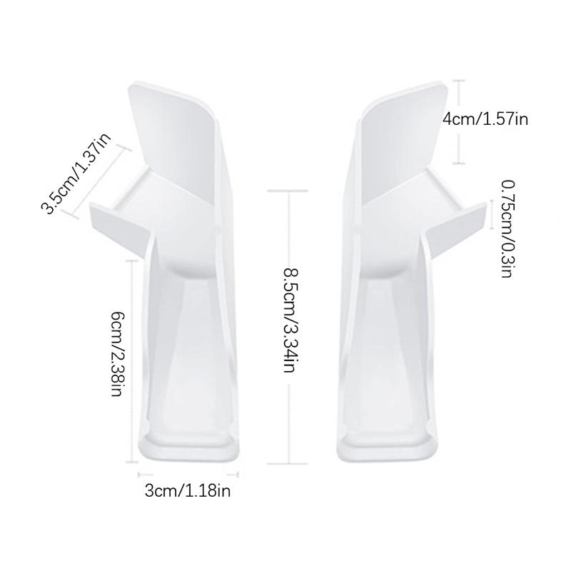 2/4Pcs Rv Roof Gutter Drains Mini Gutters For Gazebo Rv Roof Drip Edge Side Rain Gutter Spout Preserving Rv Exterior