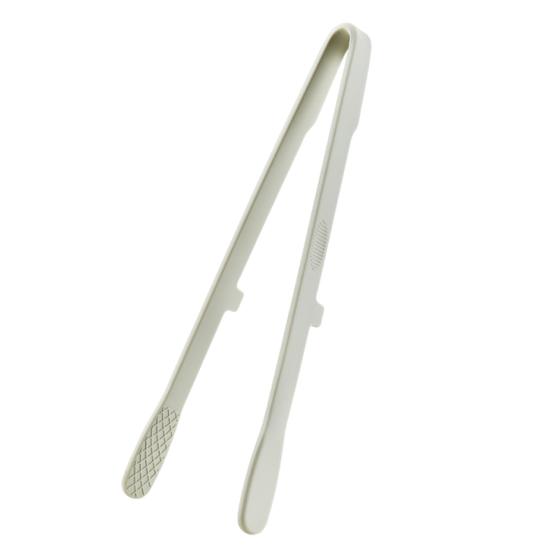 

Heat-Resistant Silicone Food Tongs Non-Slip Kitchen Utensil for BBQ Bread Cake & Ice Scratch-Free Ergonomic Handle Essential Cooking Tool for Home белый