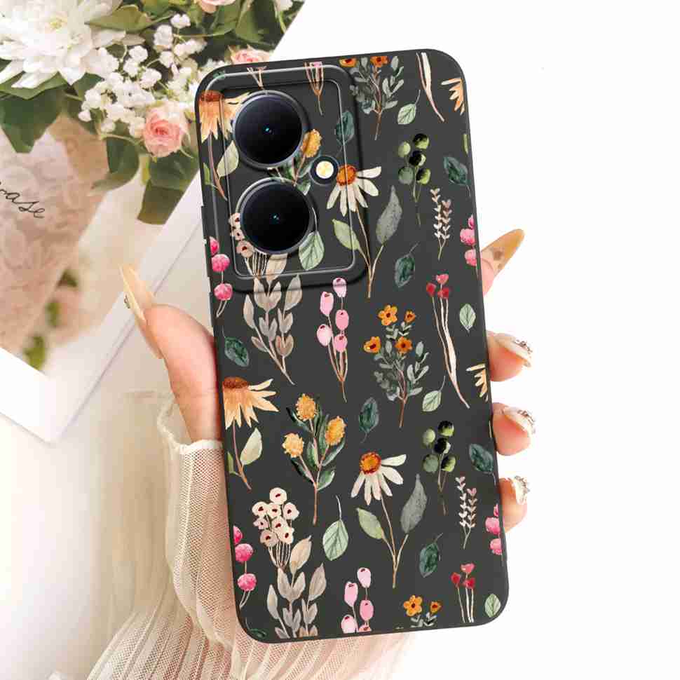 For vivo Y78+ 5G V2271A Case Cartoon Animal Cute Patterns Silicone Back Cover For Vivo Y78 Plus 5G Shockproof Phone Cases