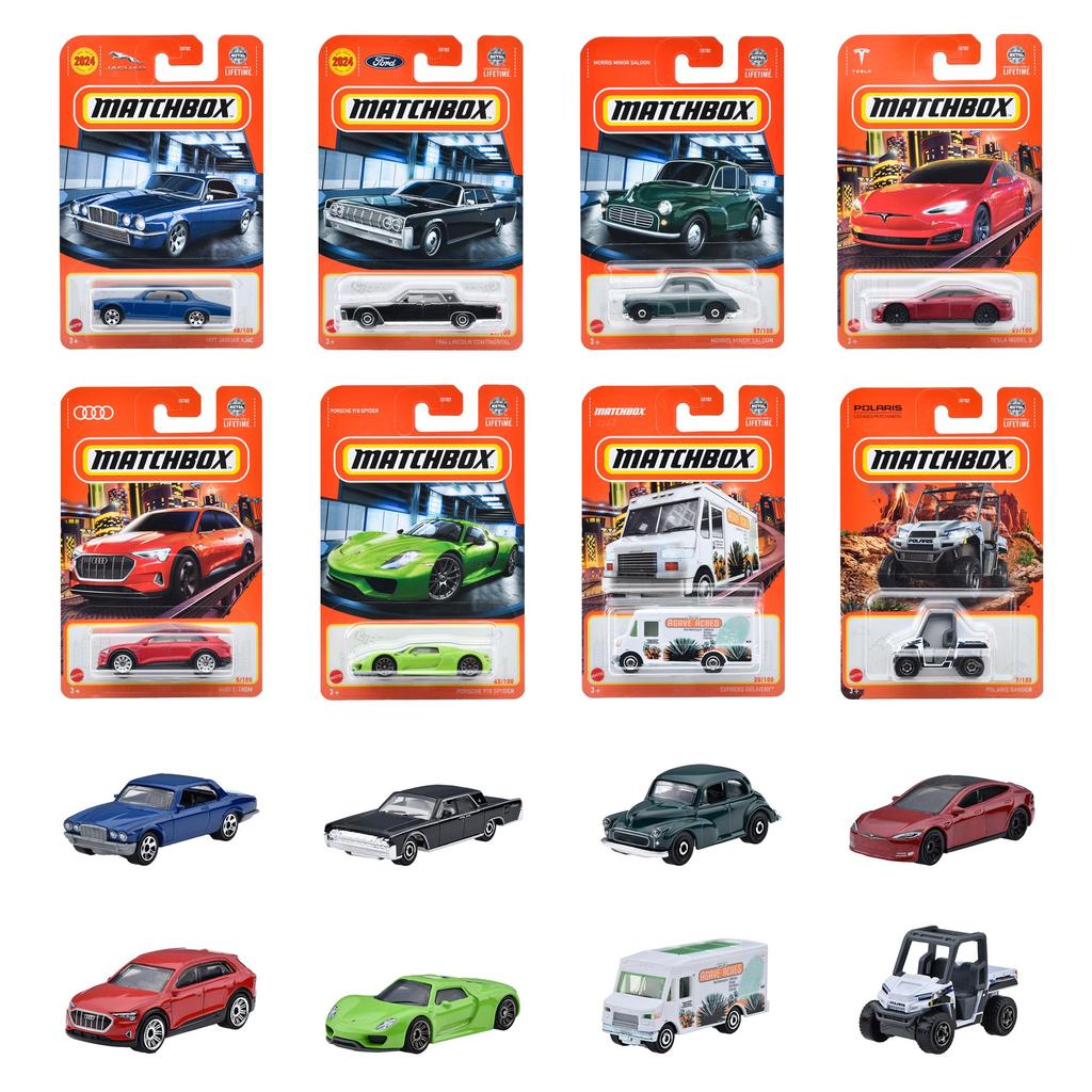 Matchbox Basic Car Assortment mini auta prodávaná ve věku let a [24 krabic] [3 up] 98BD-30782