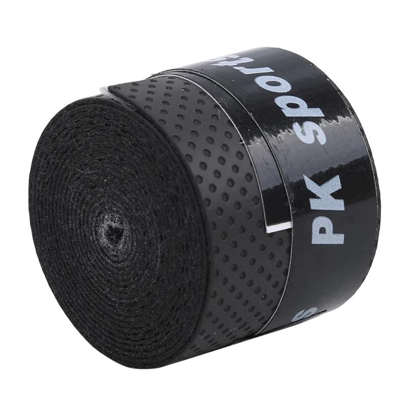 

Universal Anti-slip Racket Overgrip Sweat Absorbent Grip for Tennis Padel Badminton Shock Absorption Handle Tape 1PC чорний