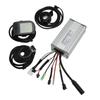 Electric Bike Motor Controller 22A Square Wave Controller with LCD5 Panel for 500W Bicycle Motor Conversion
