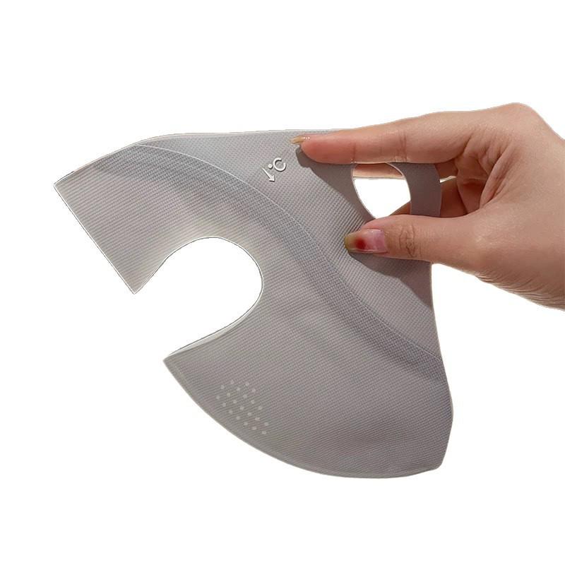 Women's UV Protection Face Mask - Breathable Mesh, Thin Ice Silk, Full Face Sunshade for Summer