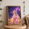 Disney Princess Oil Painting Hand Painting Art Kit Coloring Painting Handmade Diy Home Decoration Gift