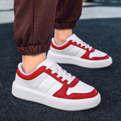 Mode Fujeak Neue Herren Freizeitsportschuhe Bequeme Slipper Slip-on PU-Lederschuhe Herren Sneaker Lauf-Trainingsschuhe 39-46