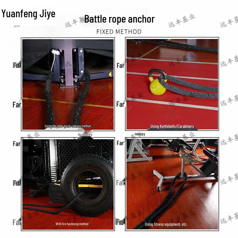 Heavy Duty Battle Rope Set