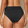 Women’s High Waisted Bikini Bottom Floral Print Swim Briefs Stretchy Ruched Design Bathing Suit Separate for Beach Pool