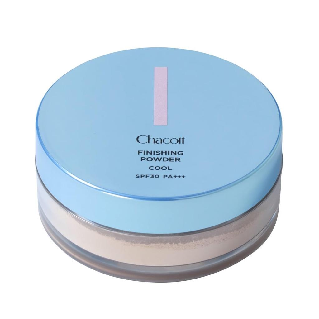 Chacott Chacott Finishing UV Powder Cool for Women and Men Genderless Cosmetics 15g with Puff 783 Brightening Natural Color