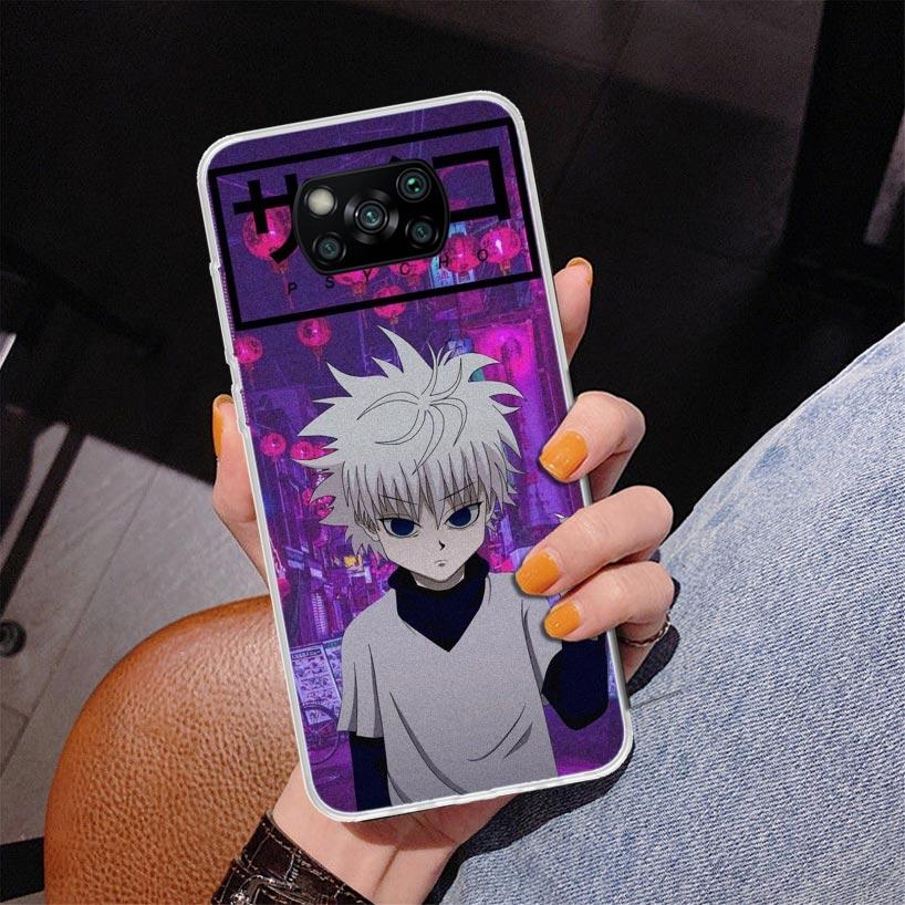 Hunter X Anime Phone Case For Xiaomi Poco X7 X6 X5 Pro F7 Ultra Redmi 15C 15 13C 13 12C 12 10 10A 10C 9 9A 9C 9T Cover Poco X7 X