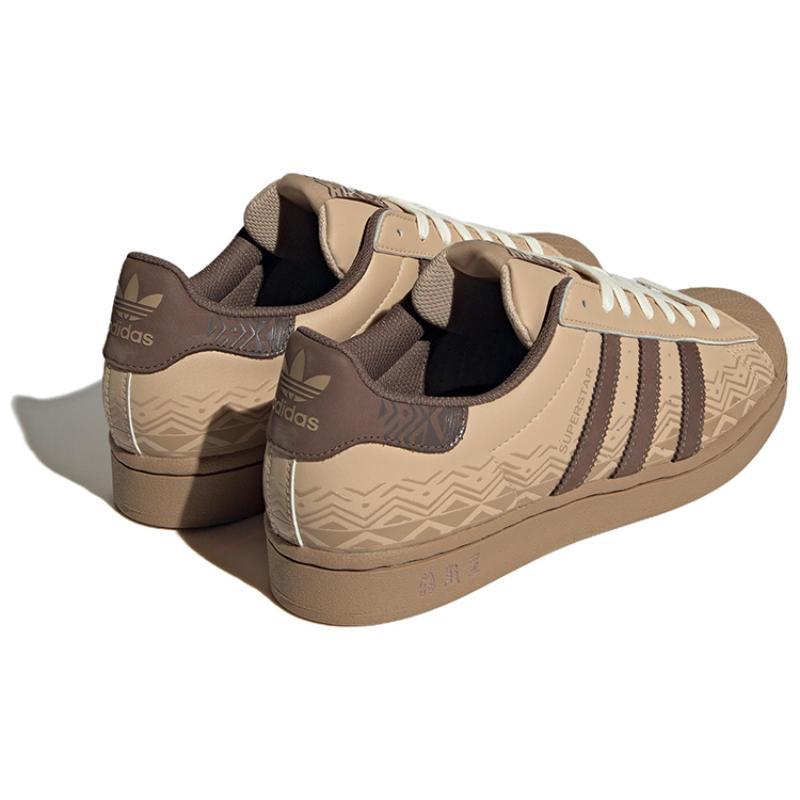 Adidas Originals Superstar Shoes 'Magic Beige / Cargo Brown' Sneakers IF0505