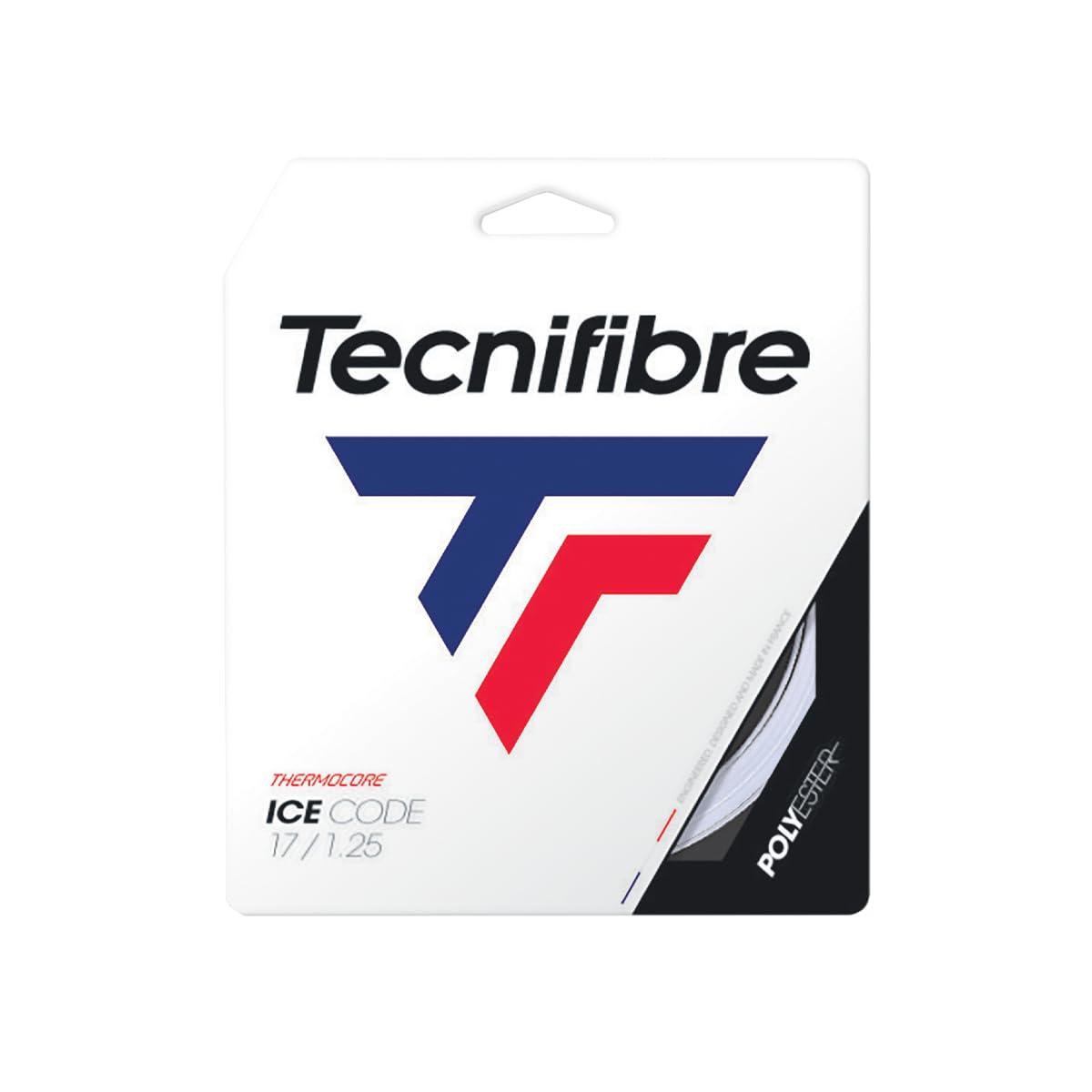 

Tecnifibre Tennis String ICE CODE 12m TFG421 White 1.25 белый