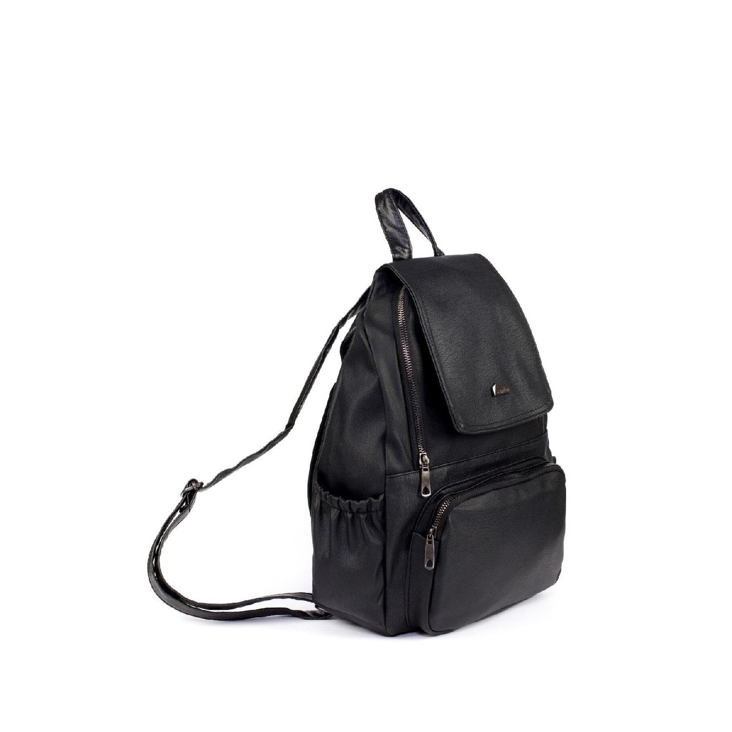 

Demolition Leather Black Backpack Standart