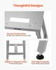 Electric Meat Bandsaw Stand, Floor Stand with Adjustable Height, Stable H-Shaped Frame, Anti-Slip Foot Pads, for Our Bone Saw Machine, Compatible with