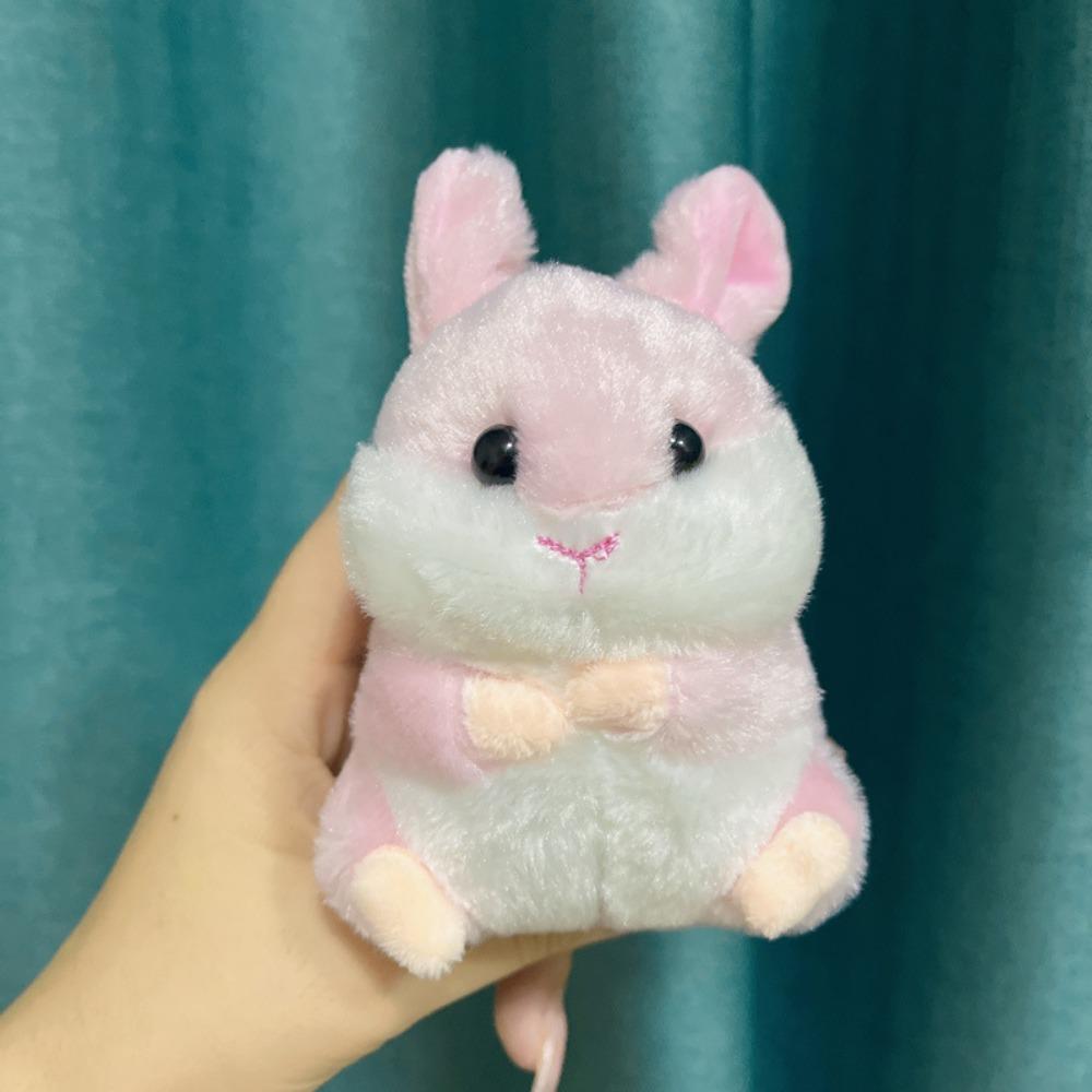Hamster Rabbit Plush Keyring Bunny Plush Keyring Rabbit Plush Keychain Animal Stuffed Toys