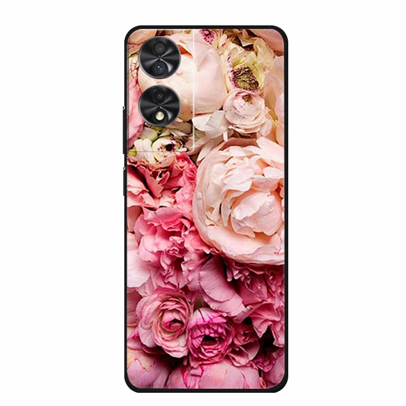 Pouzdro na telefon pro TCL 40 NxtPaper Zadní kryt Pouzdro 6,78" Funda Černý silikon Měkké Coque Pro TCL 40 NxtPaper Pouzdro Skořepina Nárazuvzdorné