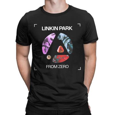Erkek Kadın Yeni Gelen Linkined Parked From Zero Logo grup Tişört Tee %100 Pamuk Tişörtler Giyim