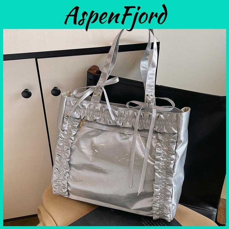 Nylon Bag For Students With Zipper Closure And Inner Pockets For Daily Use