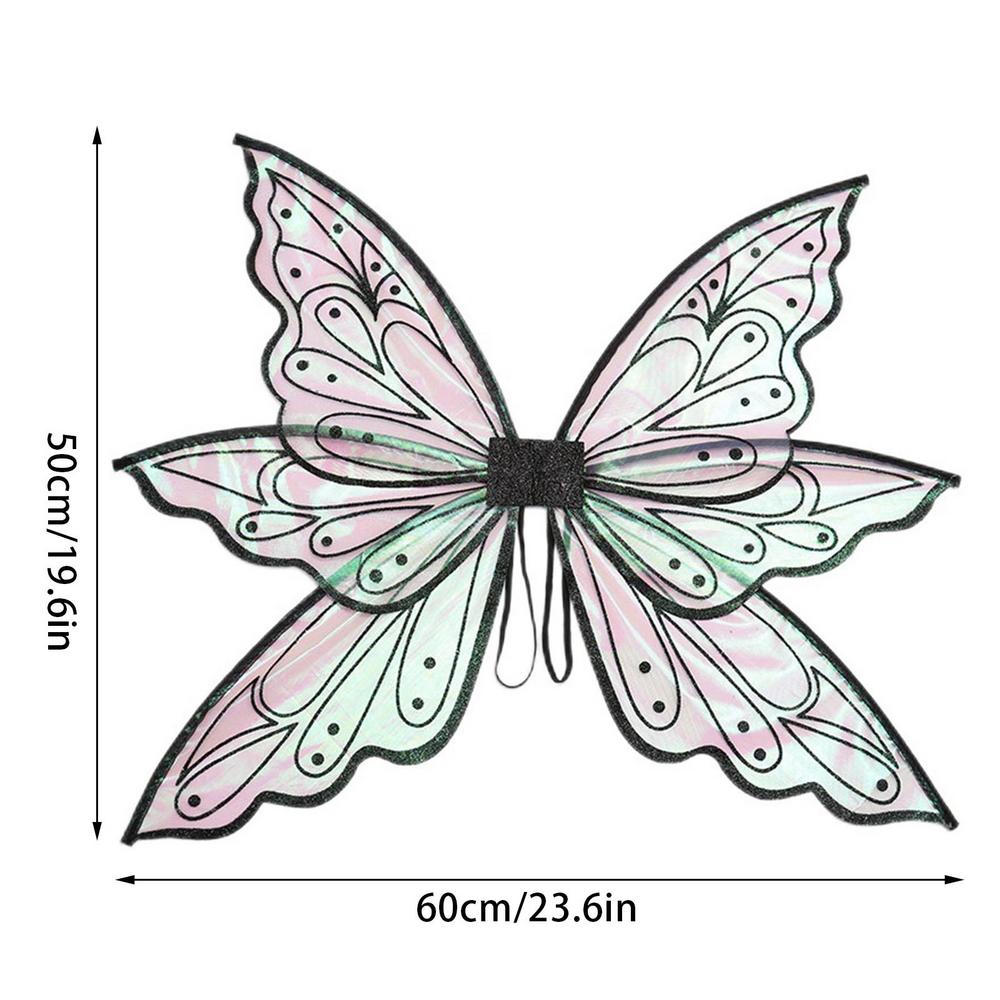 Fairy Wing Fairy Wings For Adult Women Girls Butterfly Elf Wings For Kids Dress Up Party Costume Angel Wings Christmas Gift