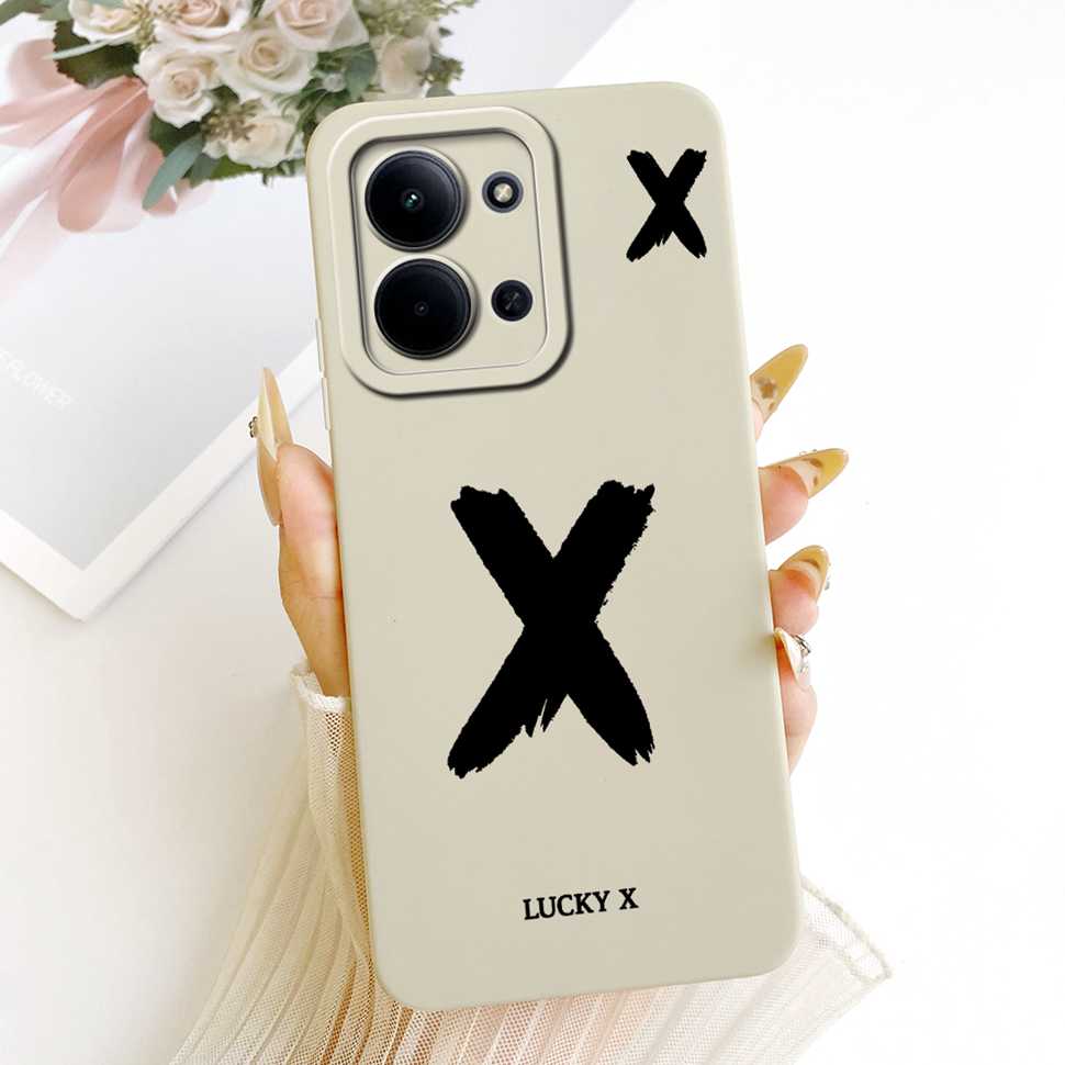 For Xiaomi Redmi 15C 5G Case Cover Lucky Letters Phone Case For Xiaomi Redmi 15C 15 C Redmi15C Redmi15 4G 5G Soft Fundas