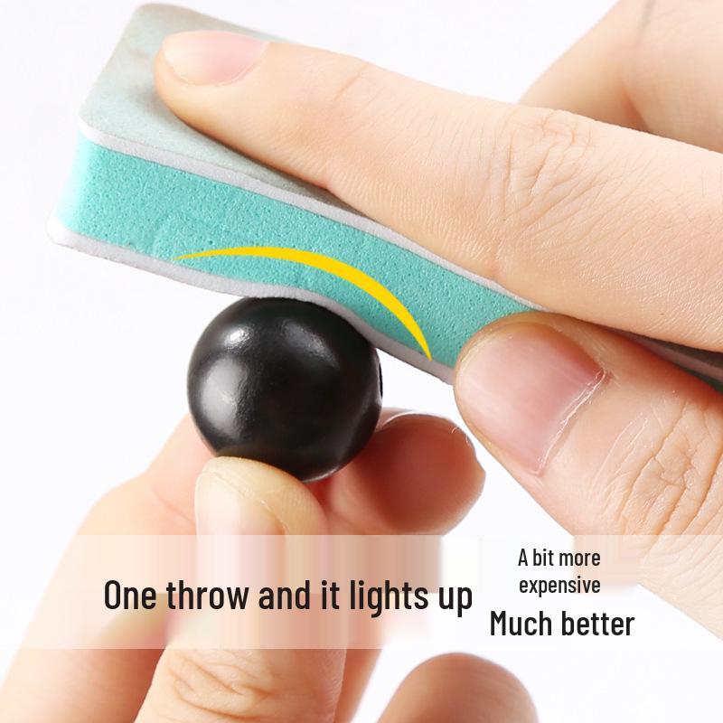 Two-sided Polishing Block for Nails: Sponge Sandpaper Nail Art Tool