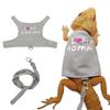 Lizard Night Light Traction Rope Climbing Pet Outing Chest Strap Chameleon Squirrel Traction Rope Clothes Small Pet Supplies