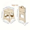 Portable Folding Stool Capacity Compact Camping Seat | Lightweight for Fishing Hiking Outdoor Events Subway Bus Commuting