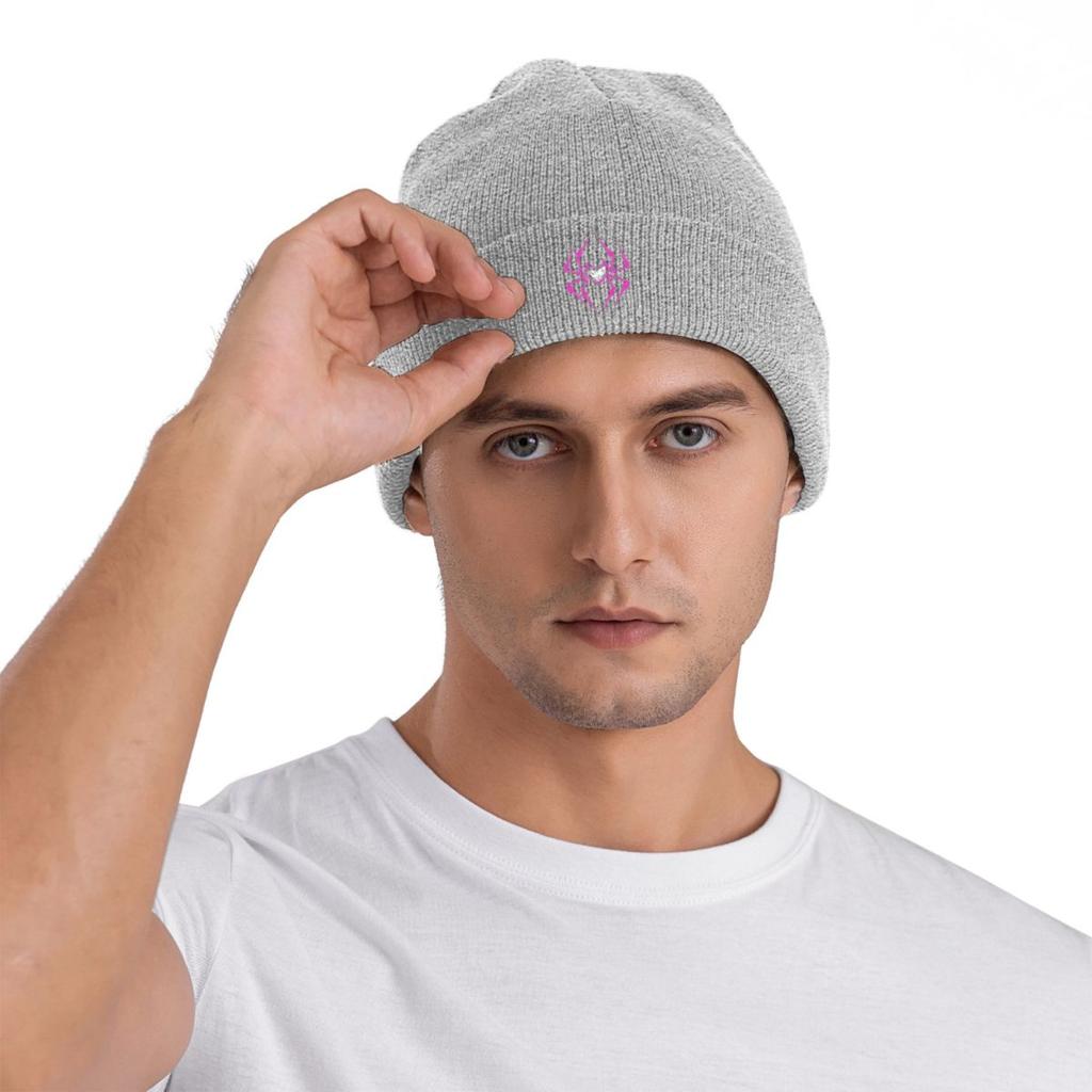 AJ Lee Spider Web Warm Knitted Cap Winter Knit Bonnet Hat Skullies Beanies Hip Hop Caps for Unisex