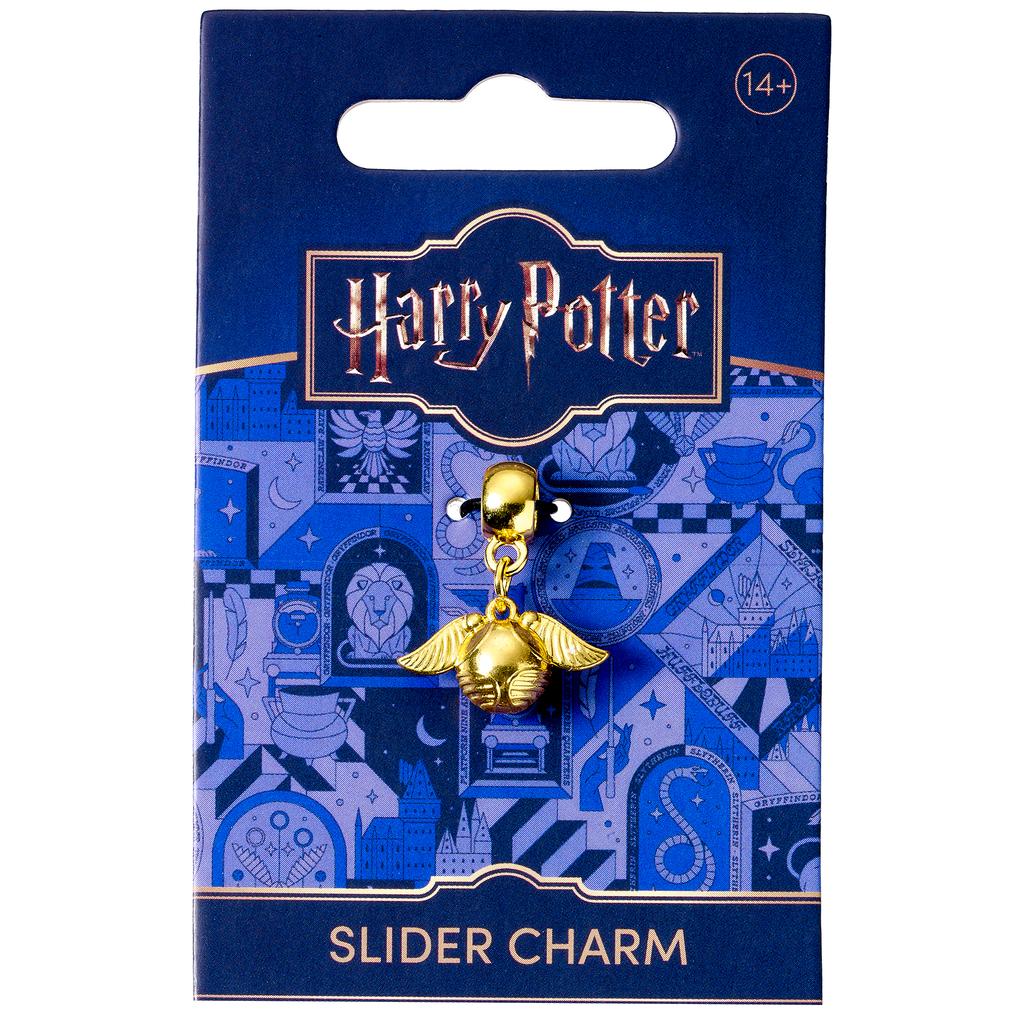 Harry Potter Golden Snitch Gold Tone Charm