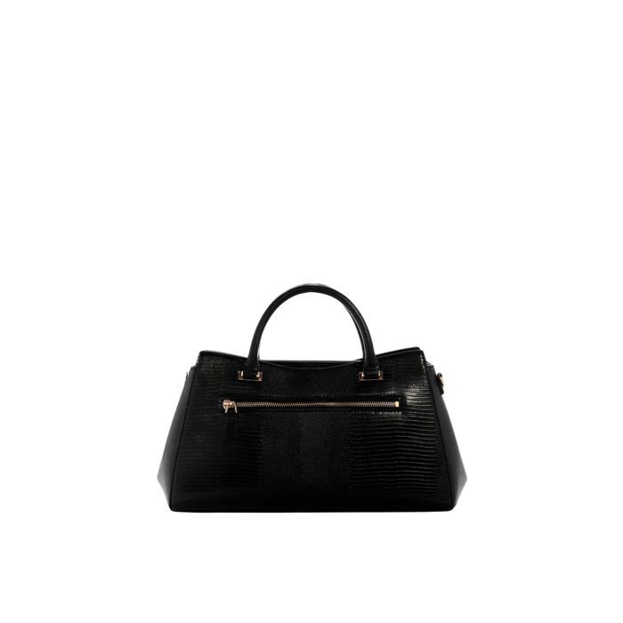 GUESS Sac à main noir pour femme - Salinge Luxury Satchel 314063