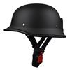 German Crafted Vintage Steel Cruiser Helmets | Half Face Unisex Motorcycle Helmets | DOT Certified for Reliable Protection