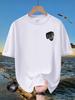 Unisexs Strong Fist Silhouette Print T Shirt Summer Quick Dry Breathable Short Sleeve Tee Power Hand Graphic Streetwear Tops
