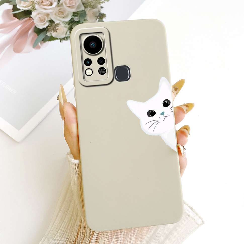 For Infinix Hot 11s 2021 Case Cute Fashion Sunflower Cover Soft Silicone Phone Case For Infinix Hot11s X6812 X6812B Shell Capas