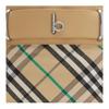 Burberry Rocking Horse Polyester Bucket Bag One Shoulder Crossbody Bucket Bag Small Women's Khaki 81032881