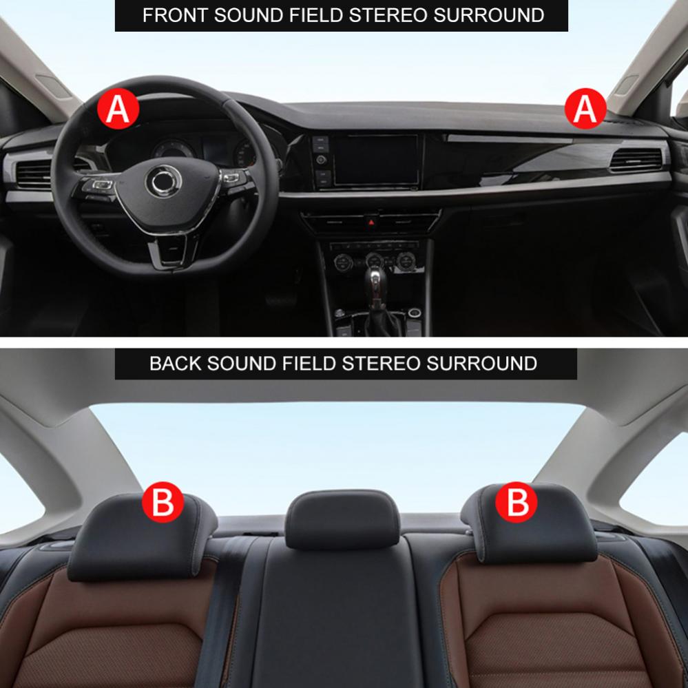 2pcs 20W Universal Car Speaker Dome Tweeter Sound Vehicle Auto Music Stereo Modified Loud Speakers