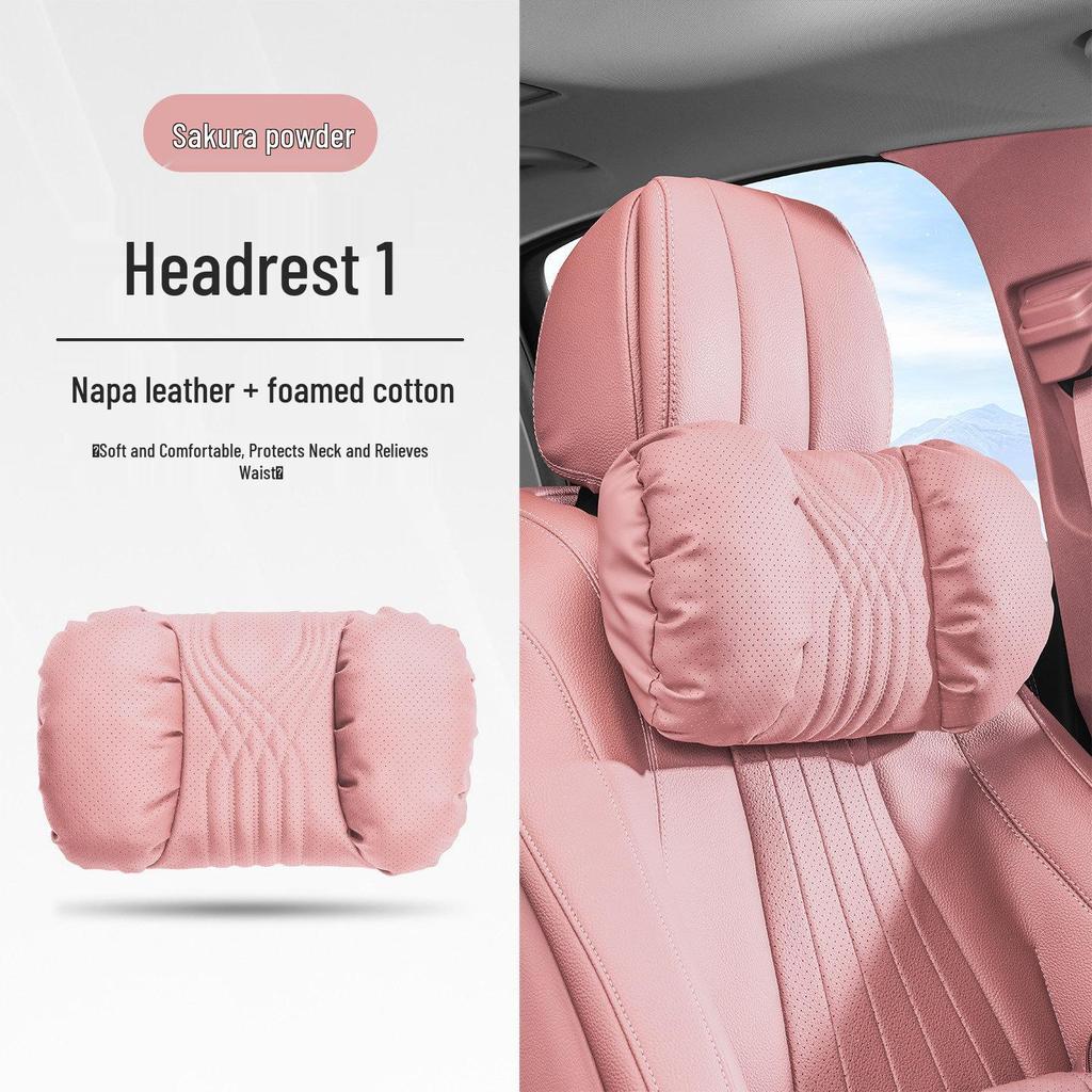 Universal Car Headrest & Lumbar Support Cushion Set for Maybach - All-Season Neck Protection