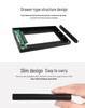 Metal USB 3.0 2.5" SATA Hard Drive Enclosure - Compatible with Mechanical Drives and SSDs
