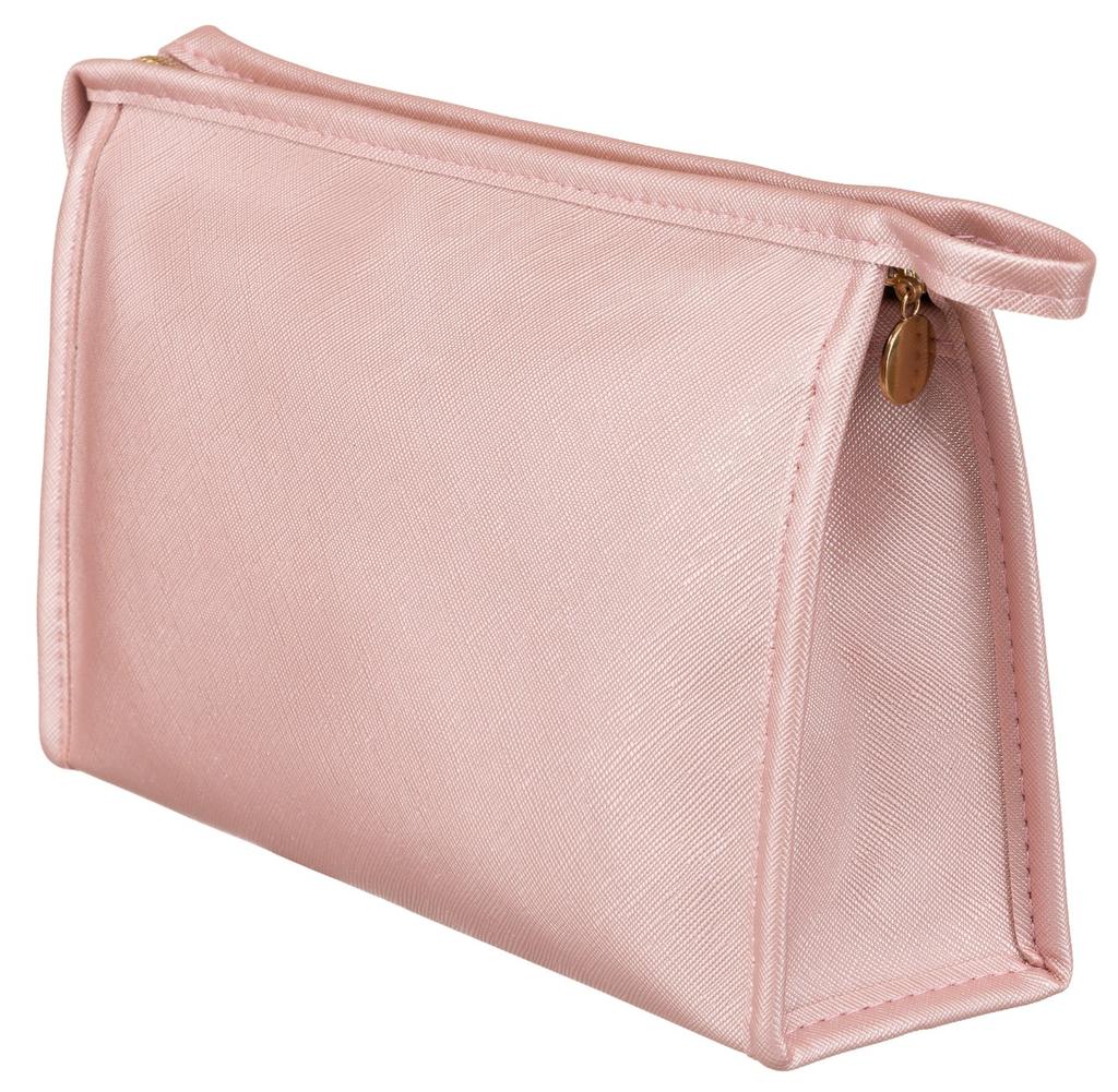 Compact women's cosmetic bag made of eco-leather - Peterson