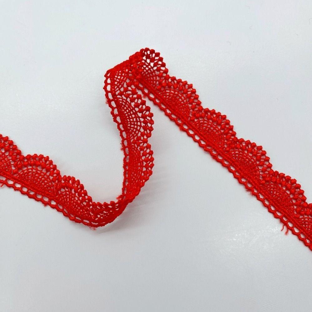 15 Yds Passamaneria in Pizzo Forma Semicircolare Accessori Fatti a Mano Pizzo Ricamato Scollatura Colletti