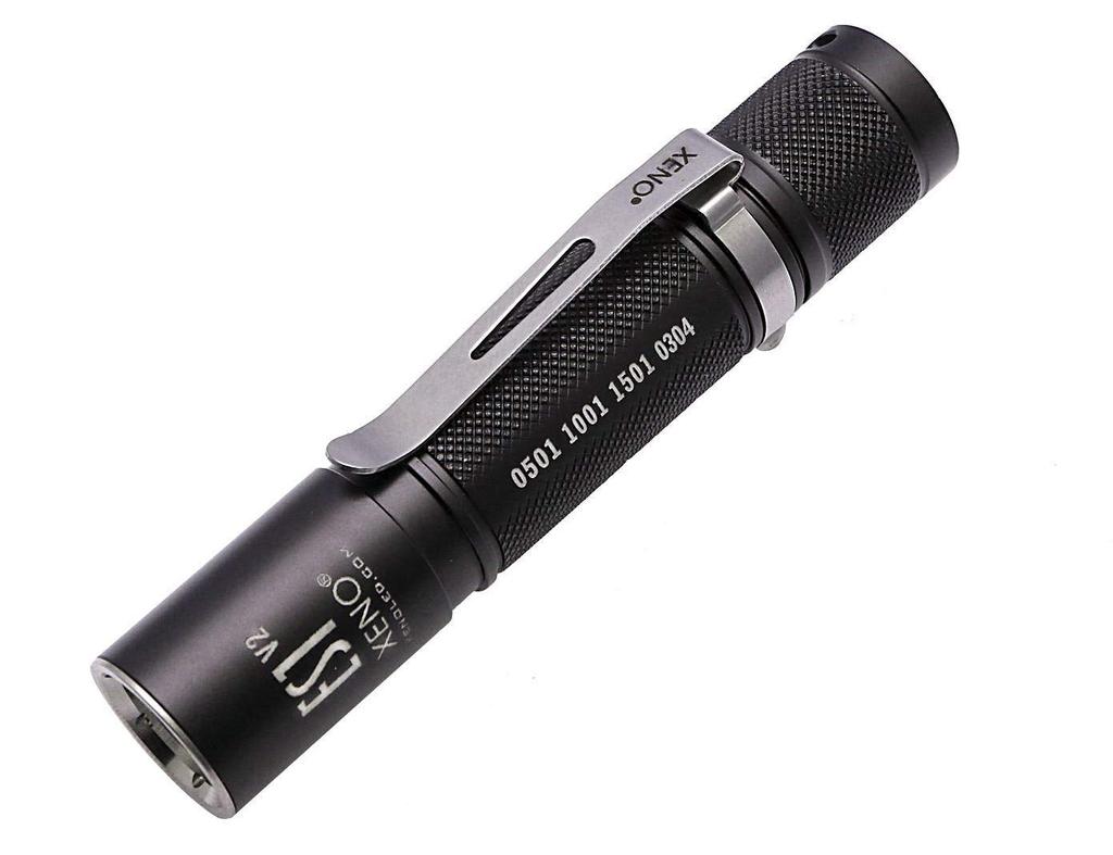 LED Flashlight with XENO ES1 6 Dimmable IPX8 Supports AA Alkaline and AA Rechargeable NiMH and Is Ideal for Emergency Medical Home Outdoor and Source