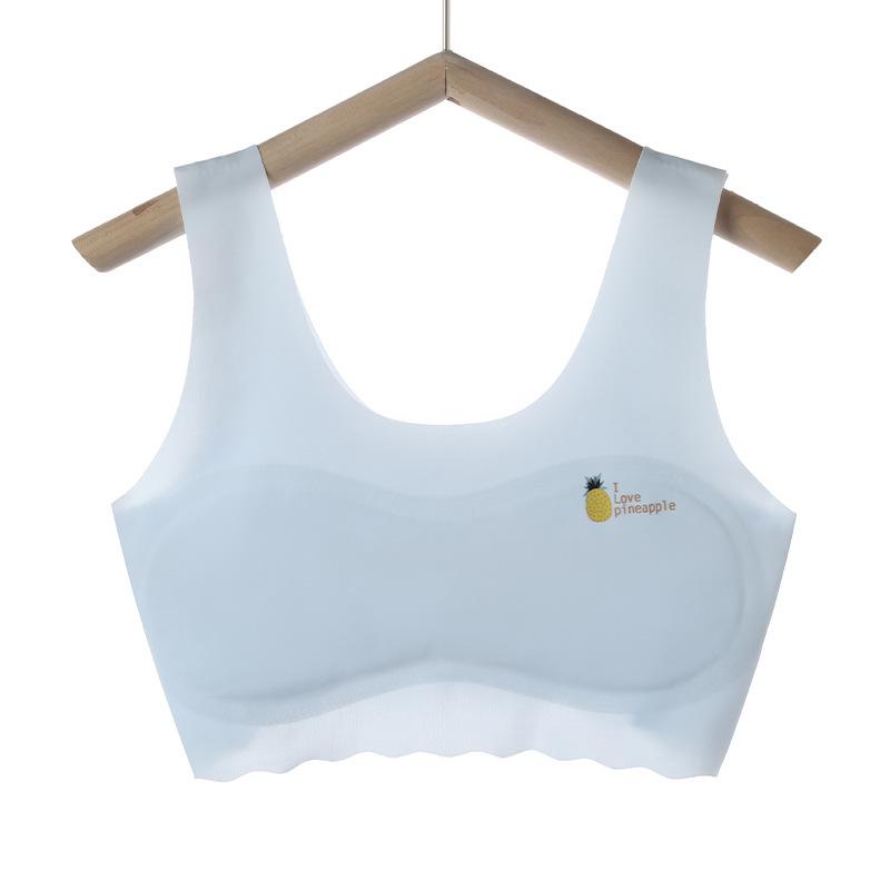 

Seamless Summer Bra for Schoolgirls Aged 10-14: Comfortable Underwear for Junior High Students L [65-95] jin