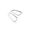 For Mercedes-Benz GLC Silver Steel 2016-22 Dashboard Side Outlet Vent Cover Trim