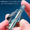 Xiao ber ber Manual Nose Hair Trimmer Rotating Style Battery-Free Washable with Cleaning Brush and Storage Case