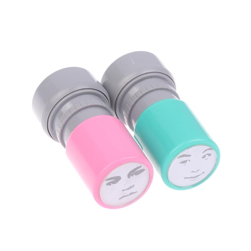 Personagens de Desenho Animado Divertidos Expressões Selo Positivo Tipo Prensa Carimbos de Planejador Kpop Anime Ação Carimbo de Tinta Presente para Fãs