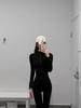 Lulu SLEEK CITY Women's Slim Fit Zipper Cardigan Fitness Jacket with Long Sleeves, Plus Velvet for Yoga.