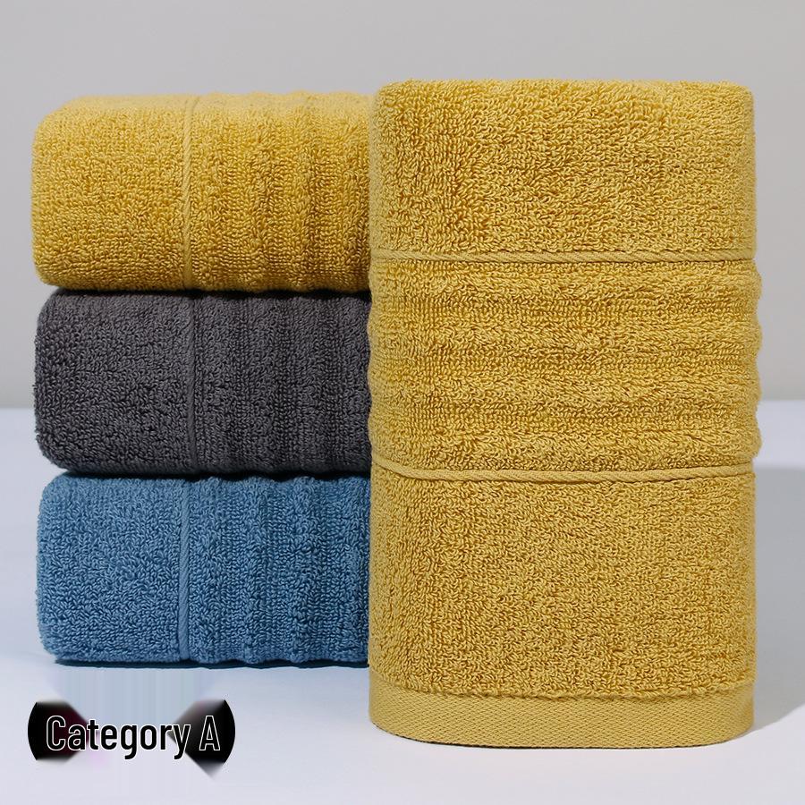 Premium Ansiktshandduk i Helt Bomull - Mjuk, Tjock, Absorberande för Vuxna